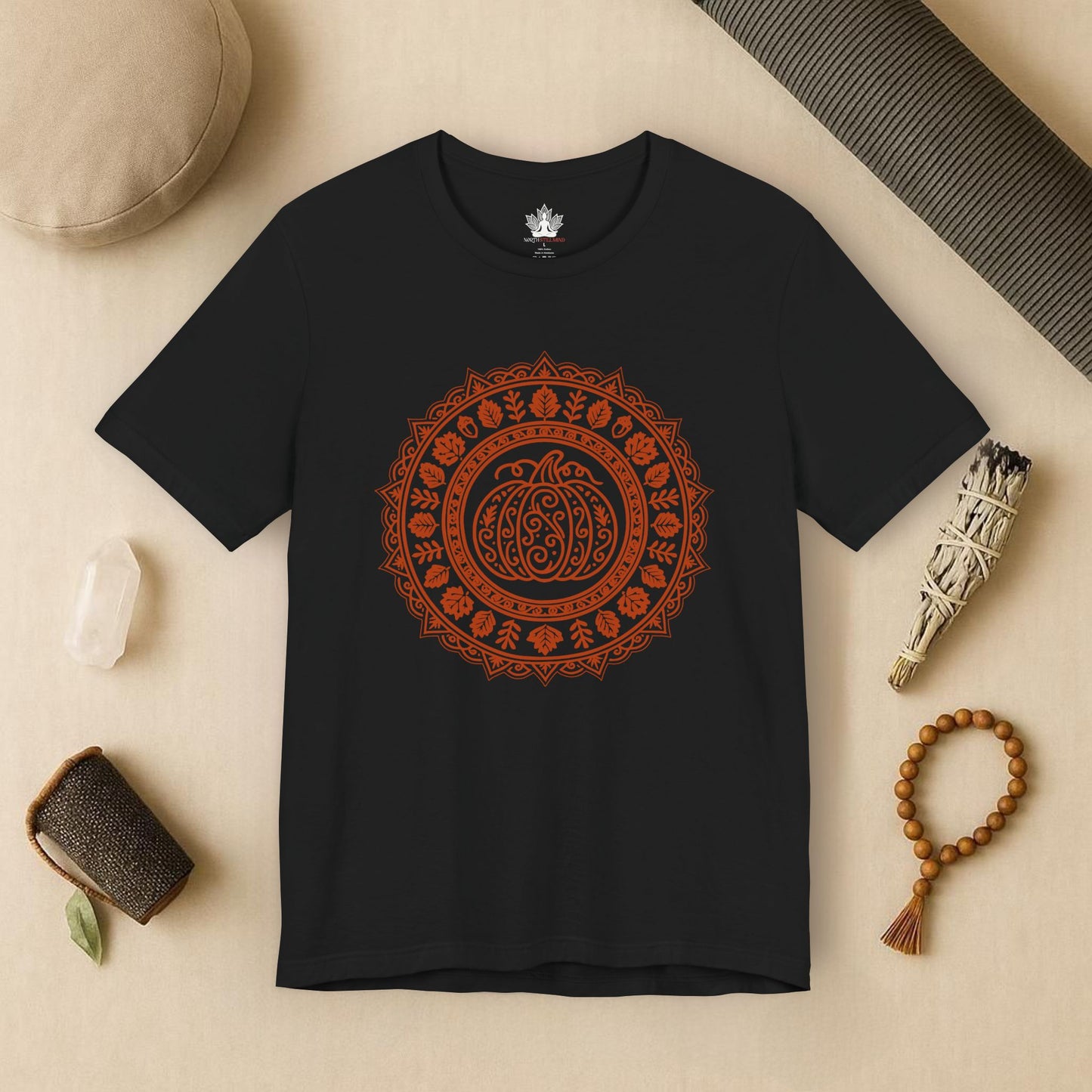Pumpkin Mandala - Fall Yoga Tee