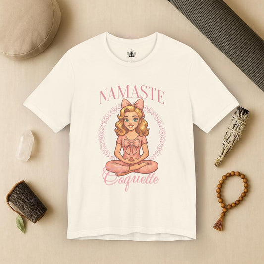 Namaste Coquette – Cute Yoga Tee