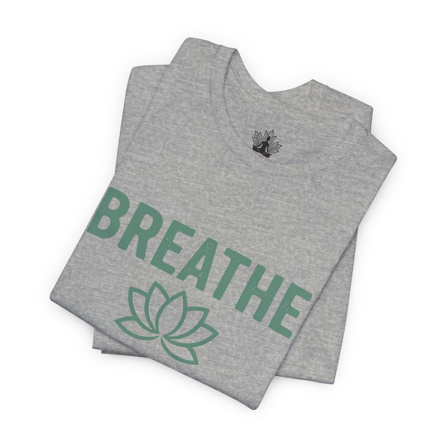 Breathe Lotus – Minimalist Yoga Class Men Tee