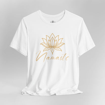 Namaste Lotus Tee – Yoga Minimalist