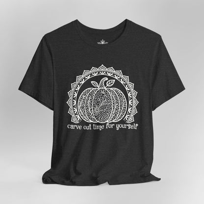 Pumpkin Mandala - Carve Out Time Tee
