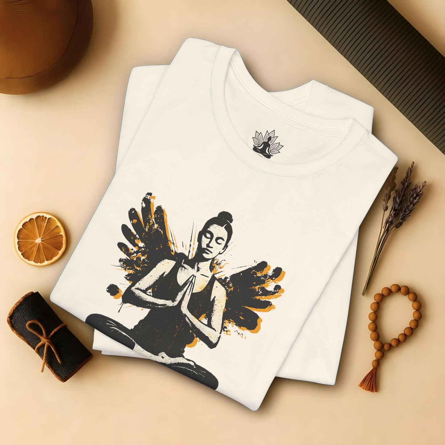 Street Art Meditate Don't Hate Tee
