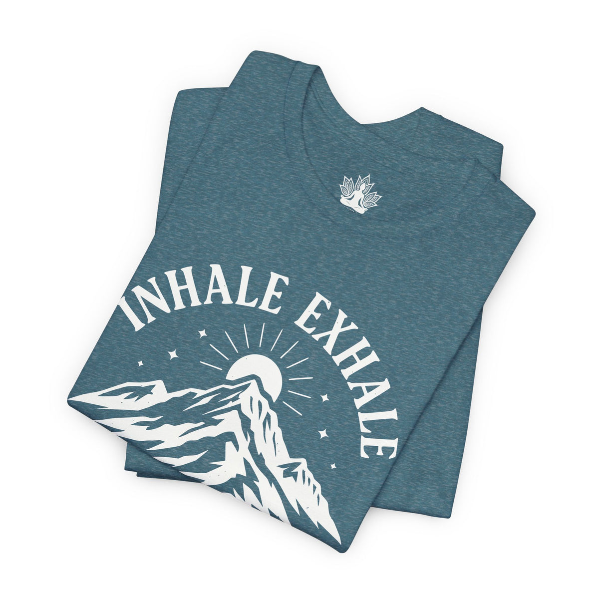 Inhale Exhale Repeat - Mountain Peace Men Tee
