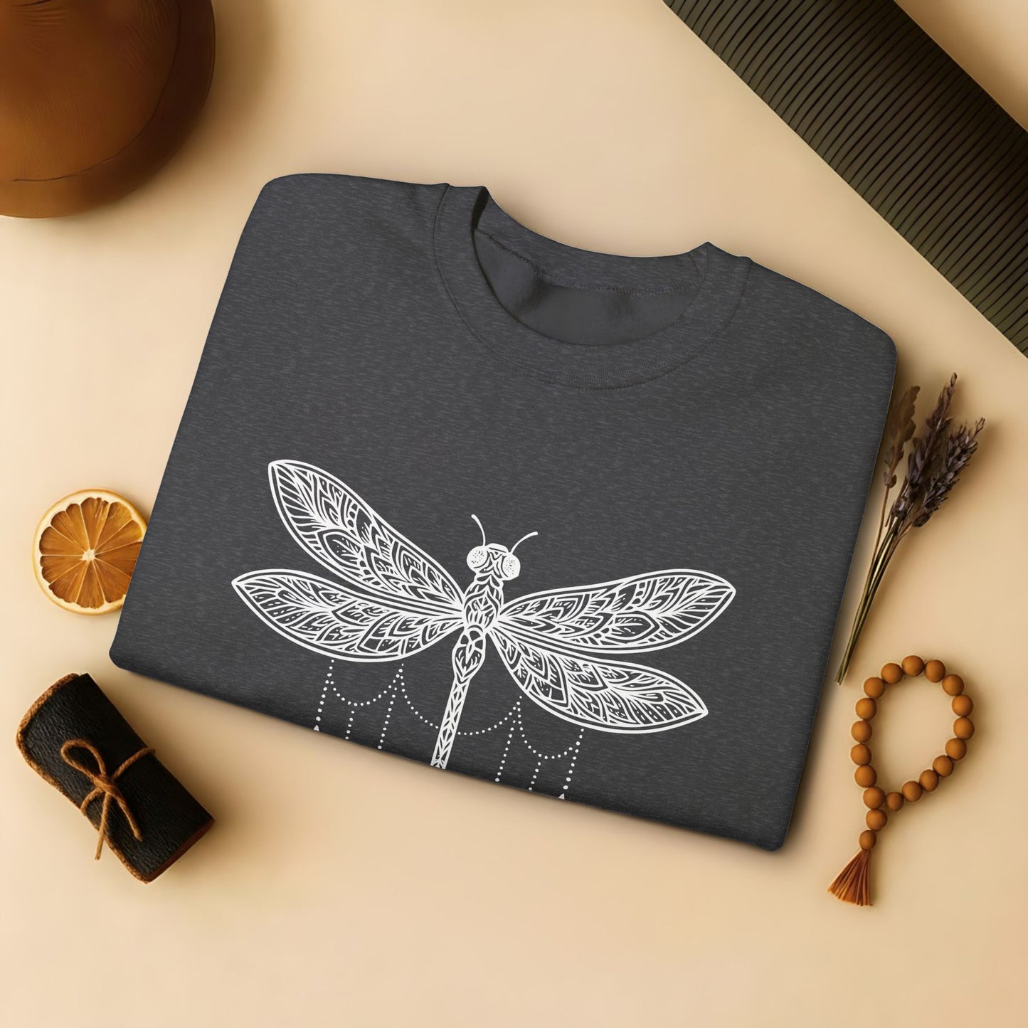 Mandala Dragonfly - Serenity Sweatshirt