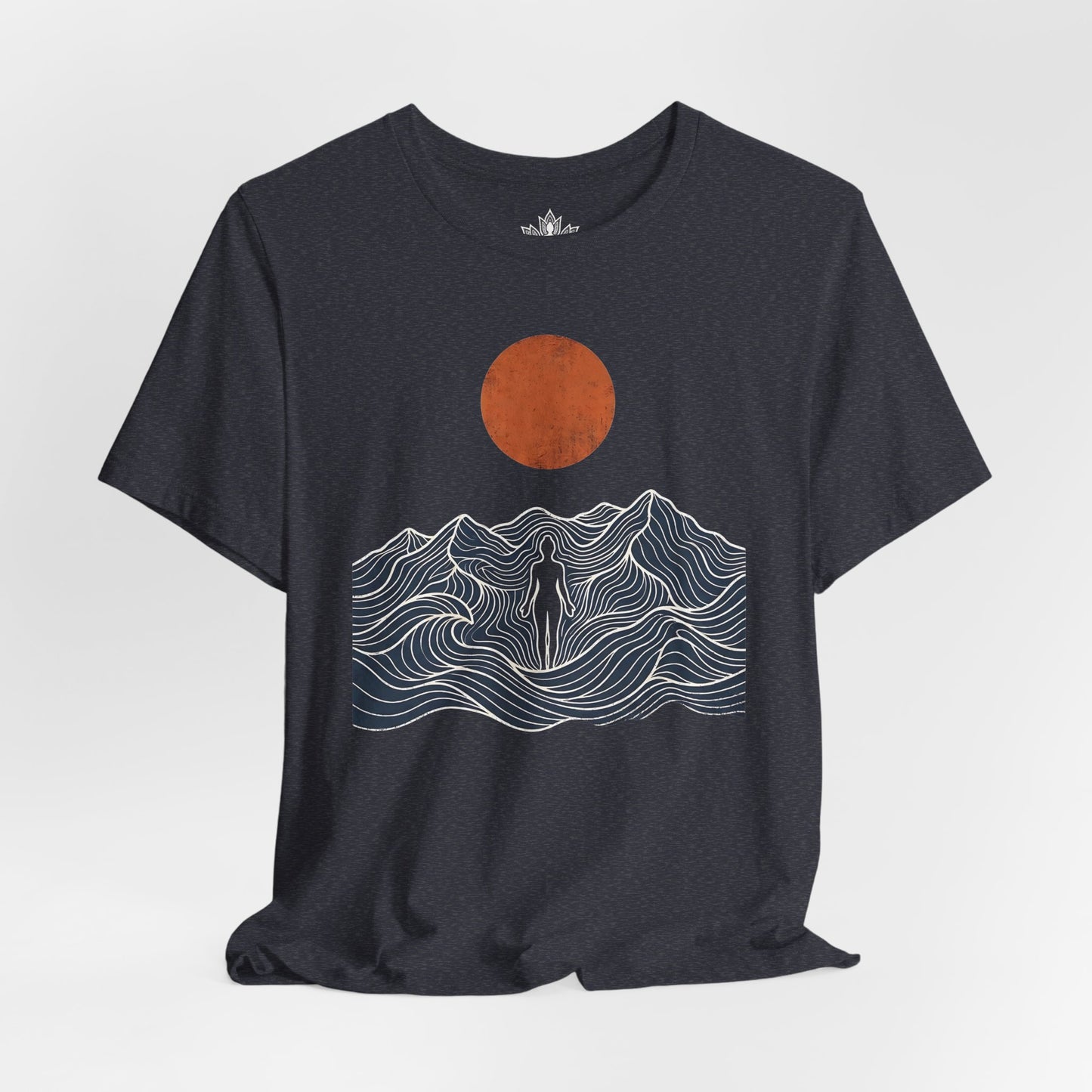 Retro Mountain Pose Tee