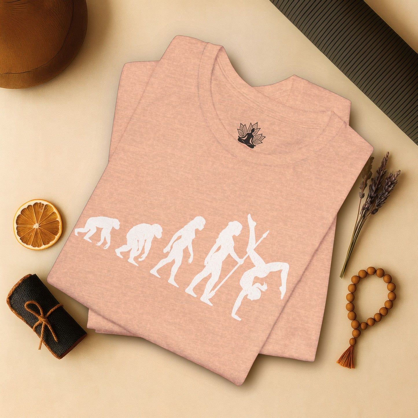 Yoga Evolution – From Primate to Asana Tee