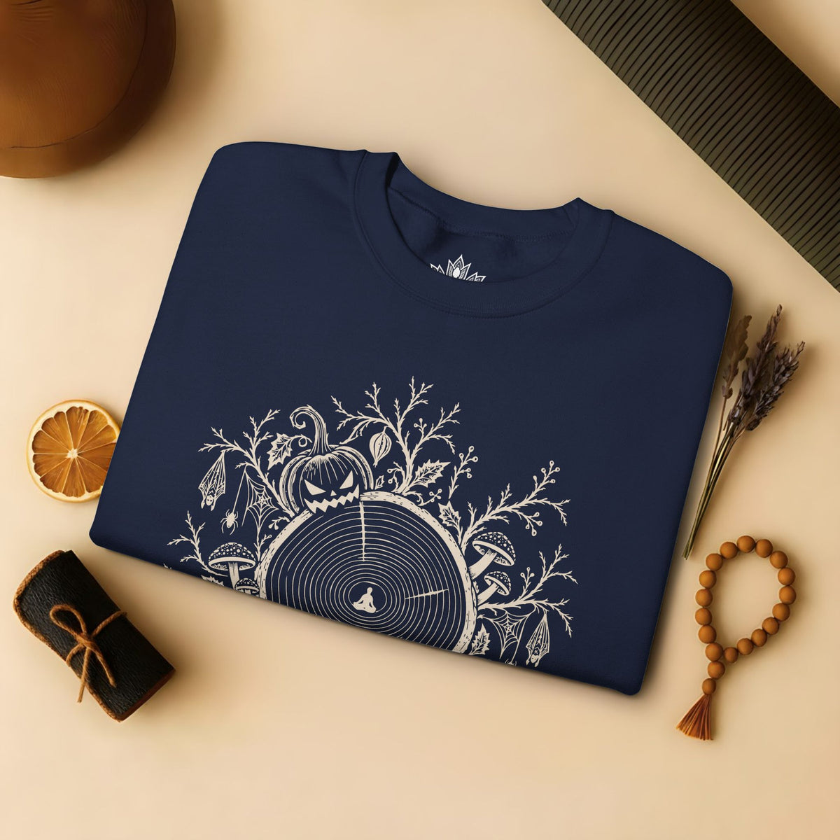 The Quiet Center: Haunted Woods Halloween Edition Sweatshirt