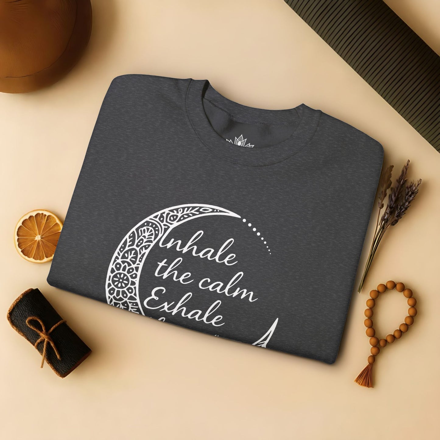 Inhale Calm Exhale Noise - Cozy Sweatshirt