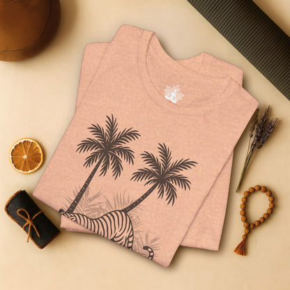 Downward Tiger – Funny Jungle Yoga Tee