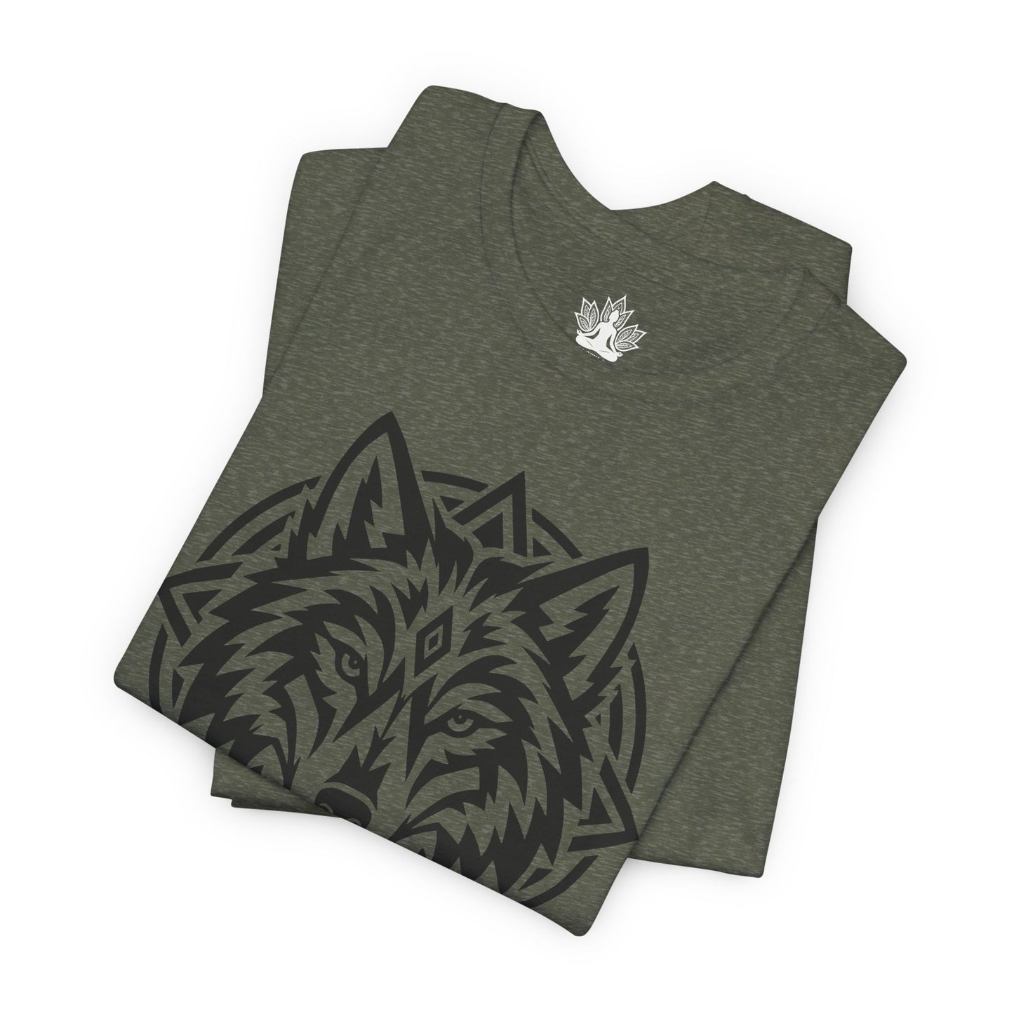 Guardian Wolf Mandala Men Tee