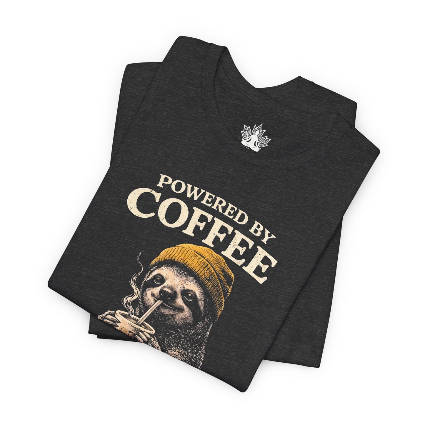Powered By Coffee & Savasana Men Tee