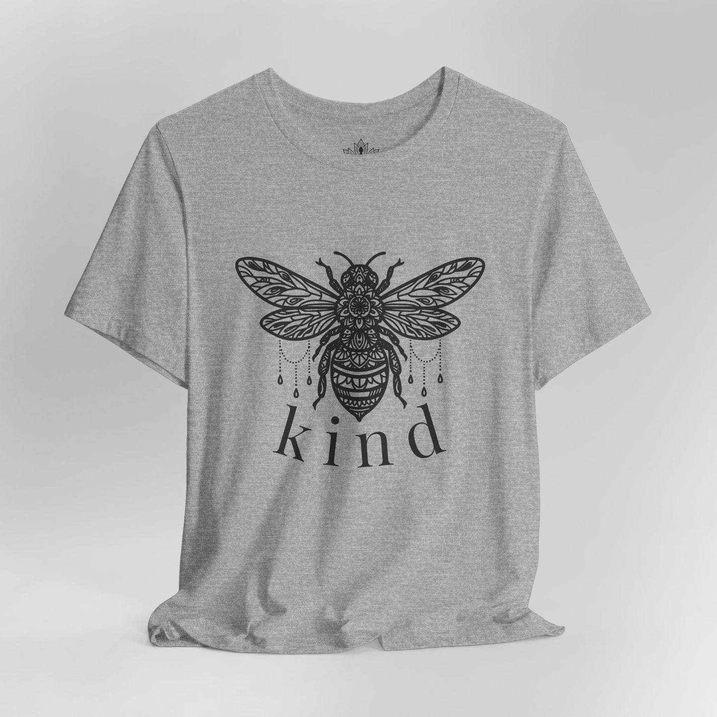 Bee Kind Mandala – Mindful Boho Yoga Tee