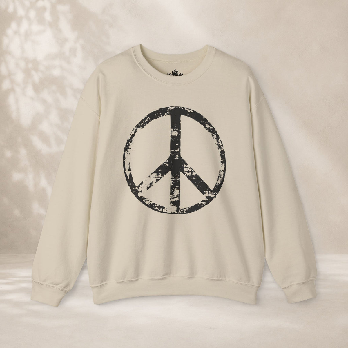 Vintage Peace Symbol Sweatshirt