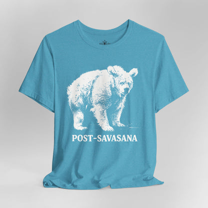 Post-Savasana Sleepy Bear Men Tee