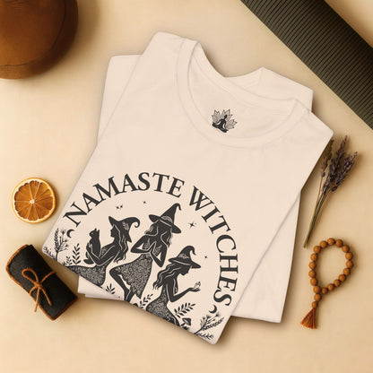 Namaste Witches - Halloween Yoga Tee