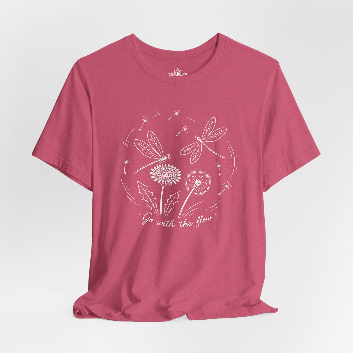 Go With The Flow Delicate Dragonflies Tee