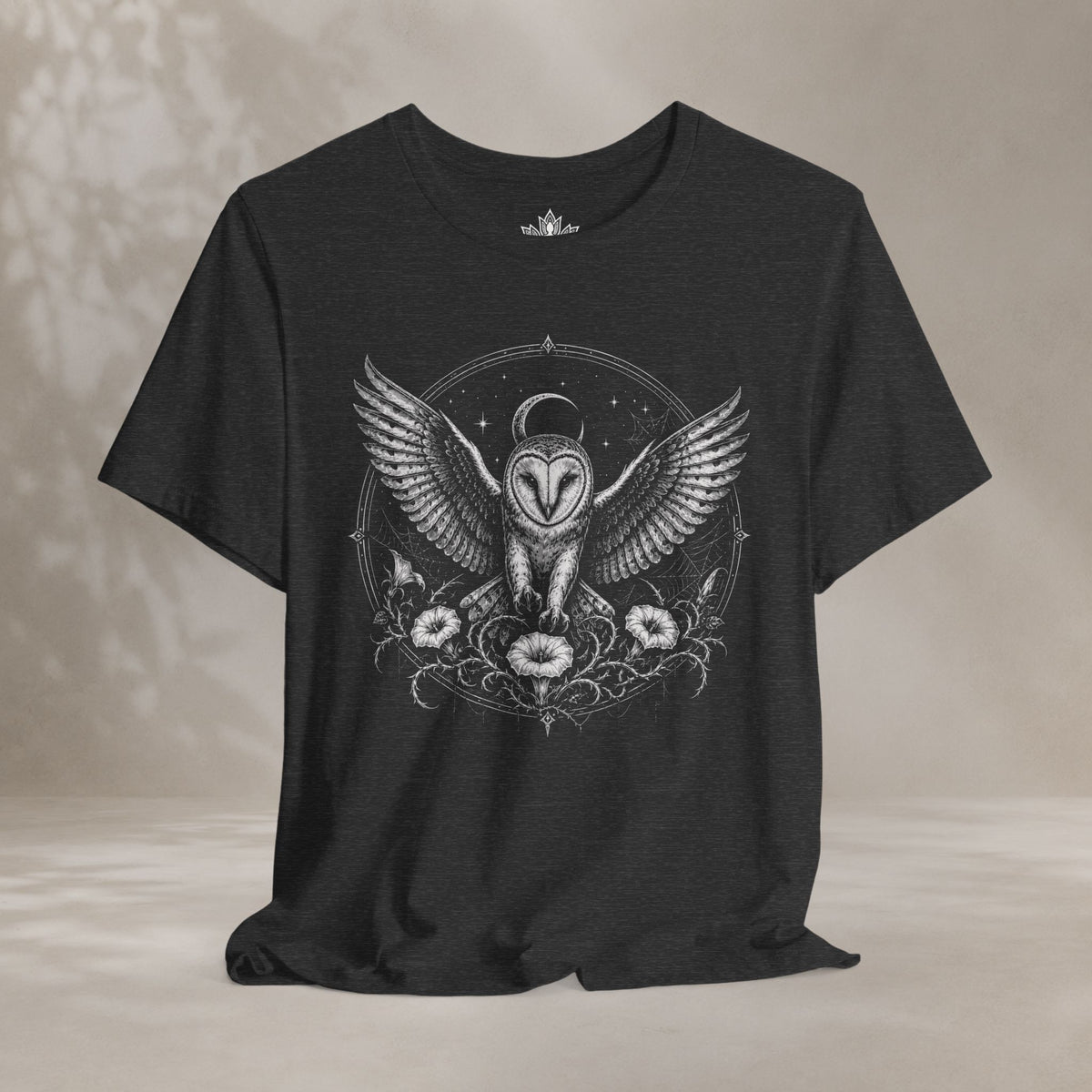 Mandala Owl Halloween Tee