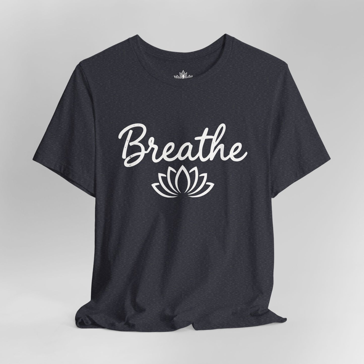 Breathe Lotus - Minimalist Yoga Class Tee