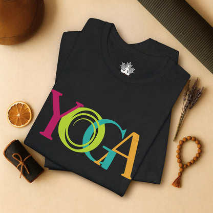 Colorful Yoga - Bold Graphic Tee
