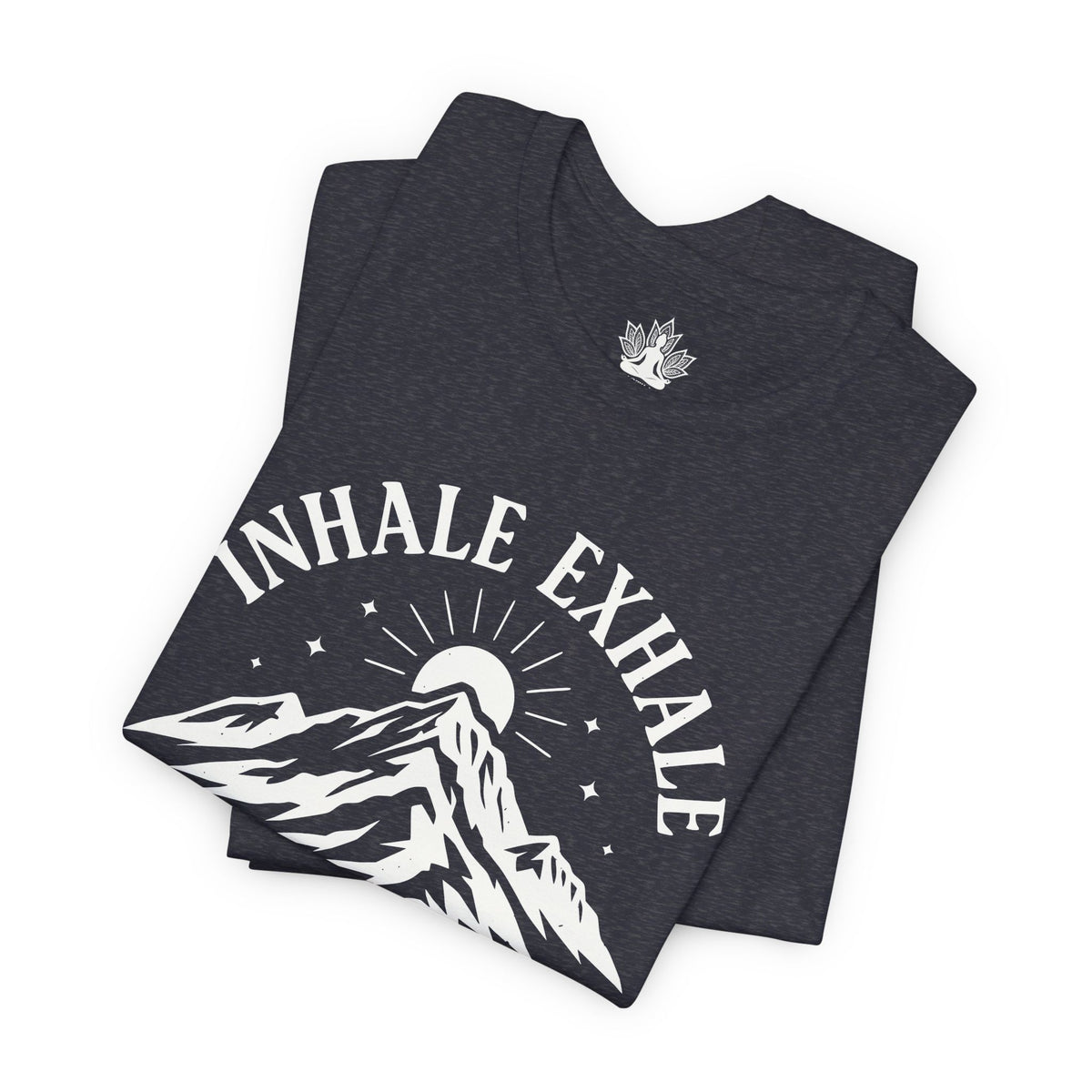 Inhale Exhale Repeat - Mountain Peace Men Tee