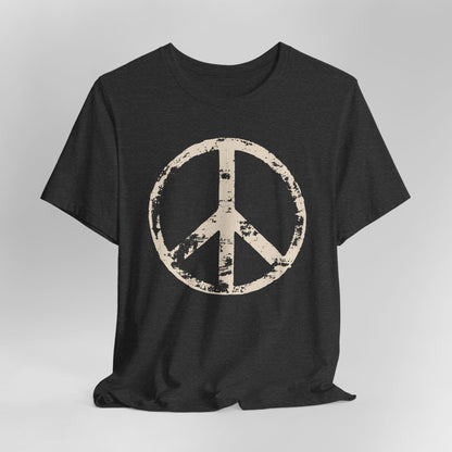 Retro Peace Symbol Men Tee