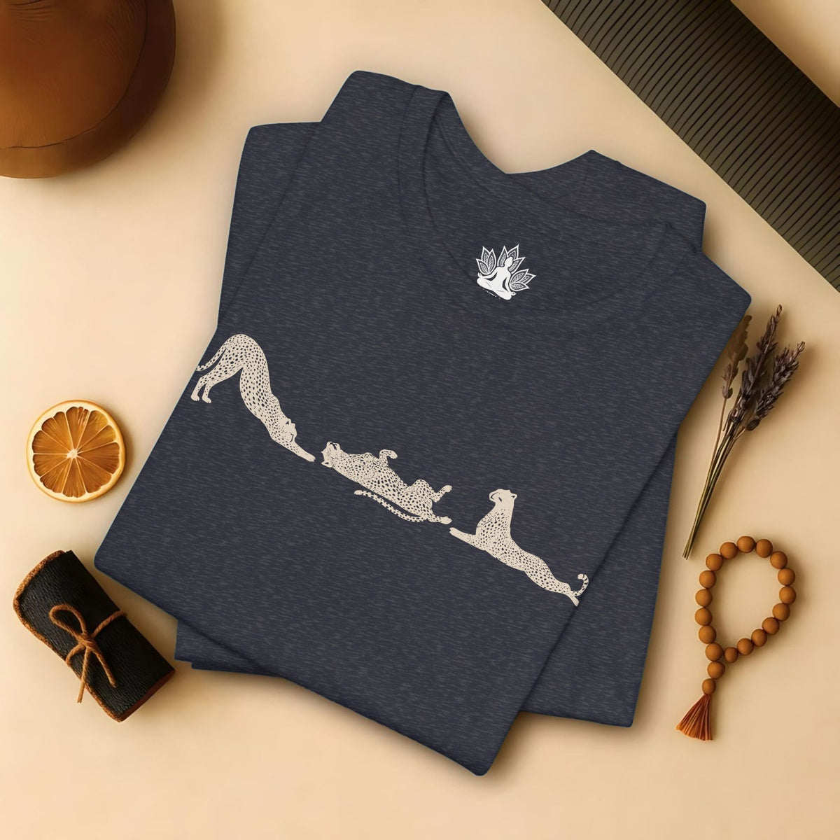 Cheetah Savanna Flow Tee