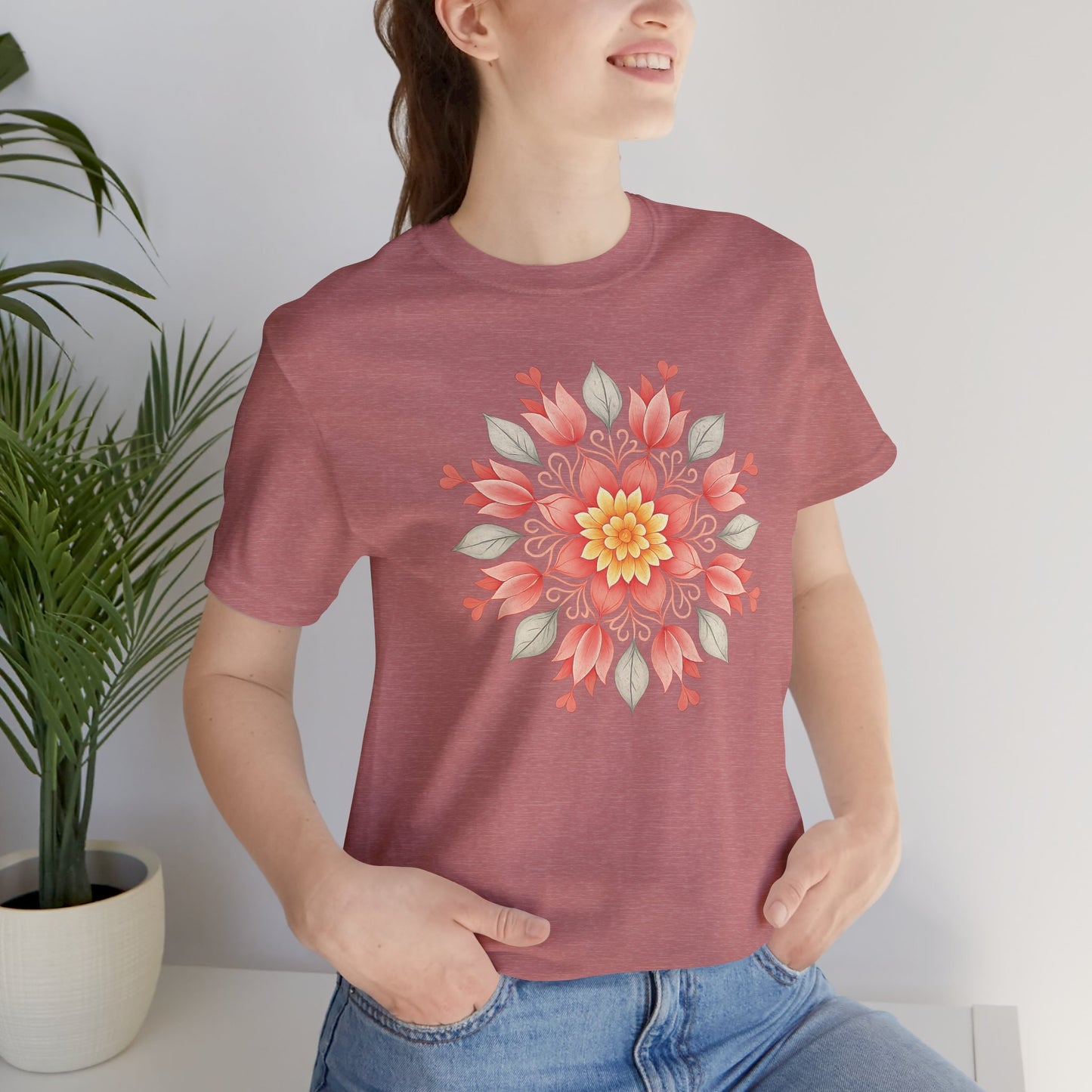 Boho Mandala - Botanical Love Tee