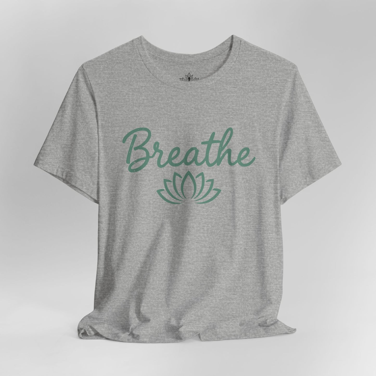 Breathe Lotus - Minimalist Yoga Class Tee