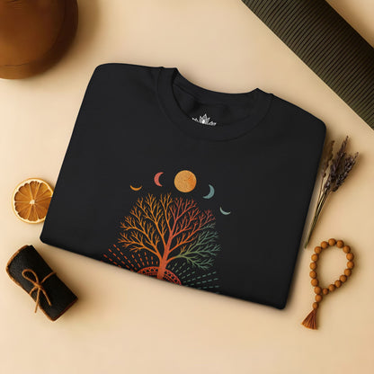 Mystical Tree of Life - Mandala Roots Sweatshirt