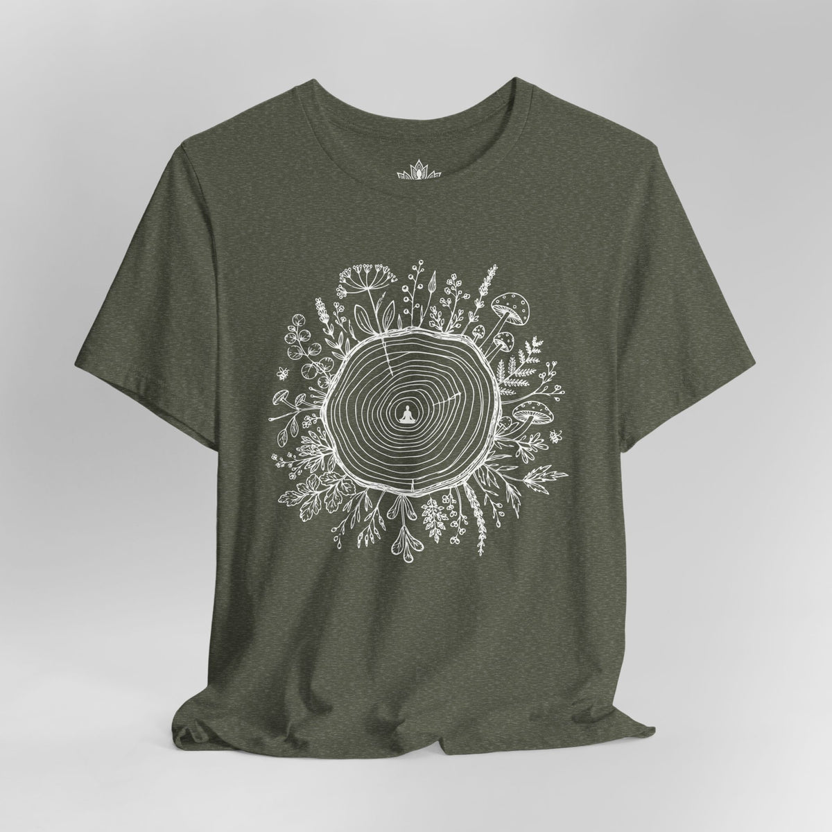 The Quiet Center Botanical Men Tee