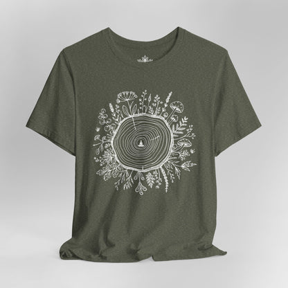 The Quiet Center Botanical Men Tee