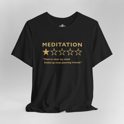 Meal Planning Meditation – Funny Mindful Tee