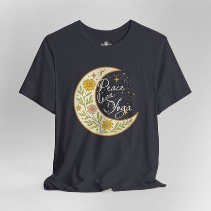 Moon Mandala – Peace Love Yoga Tee