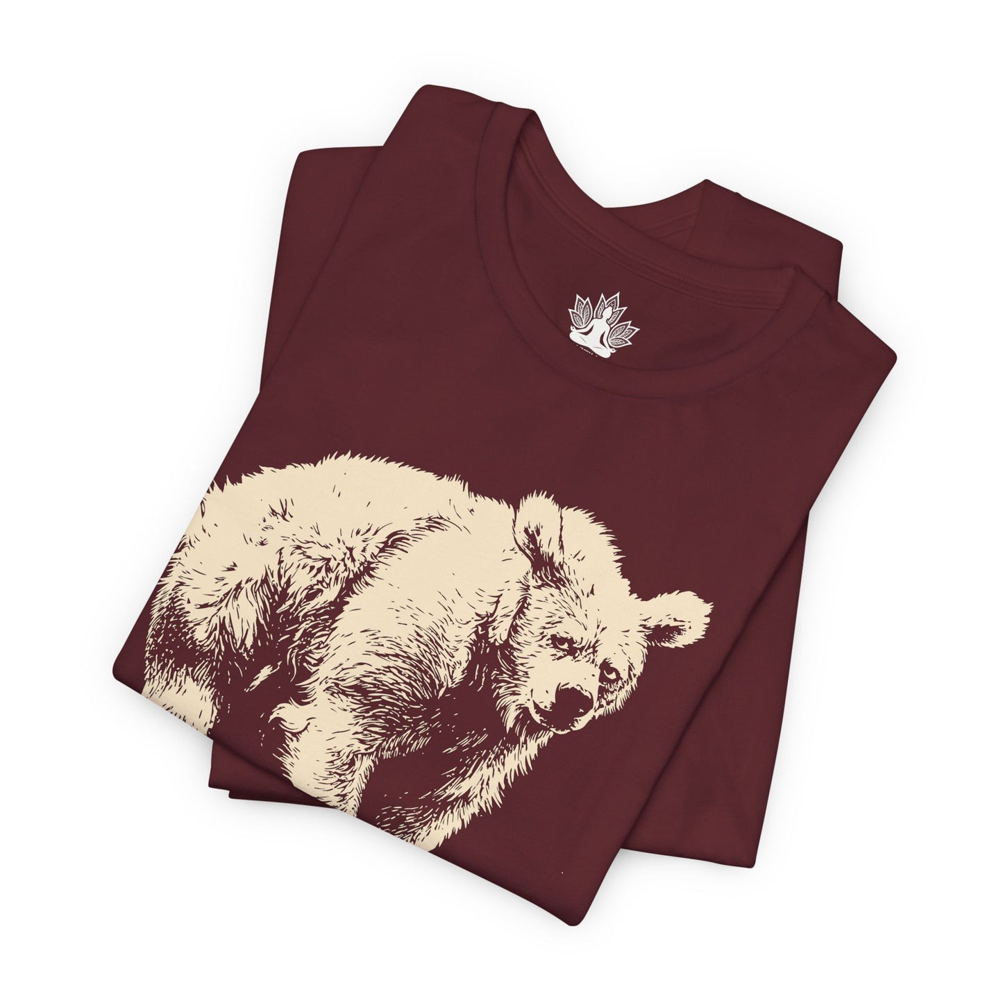 Post-Savasana Sleepy Bear Men Tee