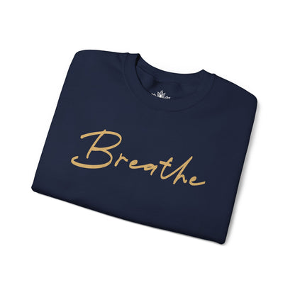 Breathe Sweatshirt - Mandala Back Print