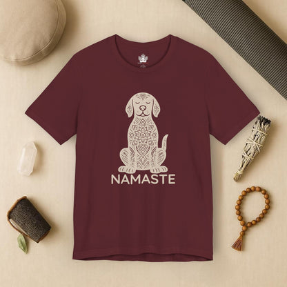 Calm Dog - Mandala Namaste Tee