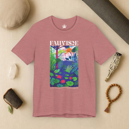 Peace in the Chaos – Fauvisme Lotus Tee