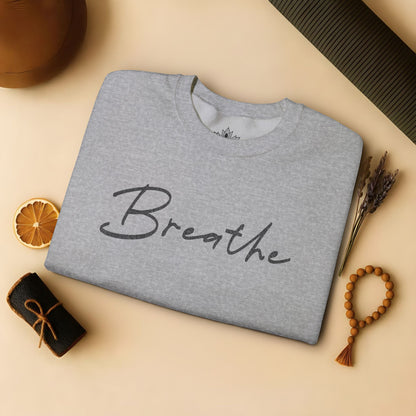 Cozy Breathe Sweatshirt - Mandala Back Print
