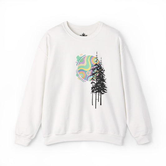 Summer Forest Moon Sweatshirt