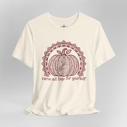 Pumpkin Mandala - Carve Out Time Tee