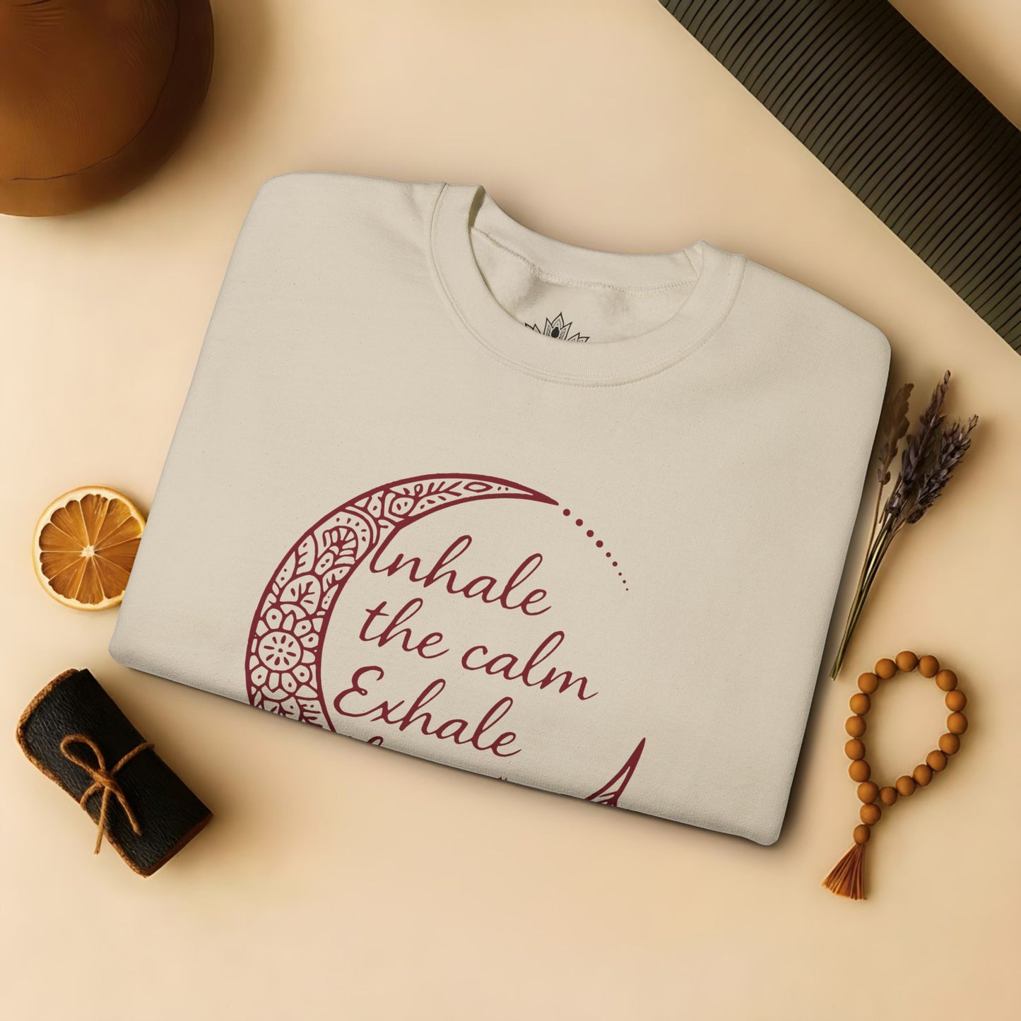 Inhale Calm Exhale Noise - Cozy Sweatshirt