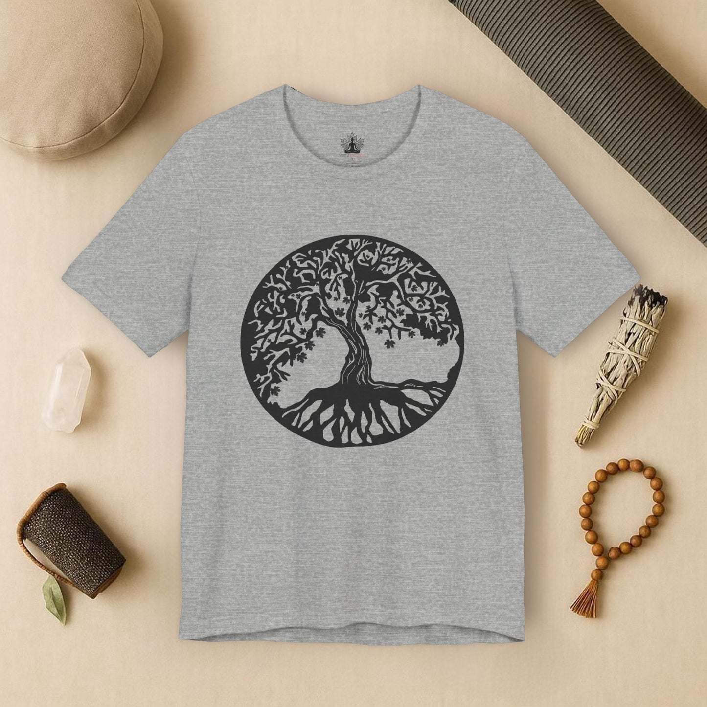 Maple Tree of Life Roots – Yoga Nature Graphic Tee