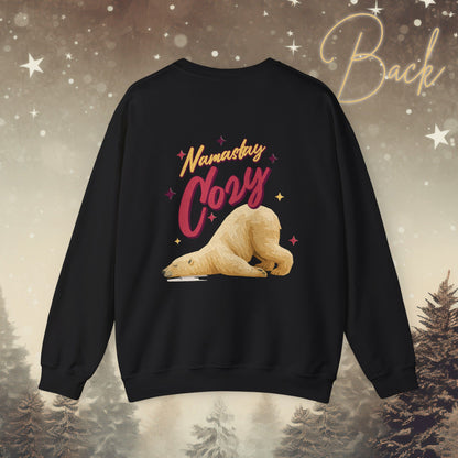 Namastay Cozy - Vintage Polar Bear Sweatshirt