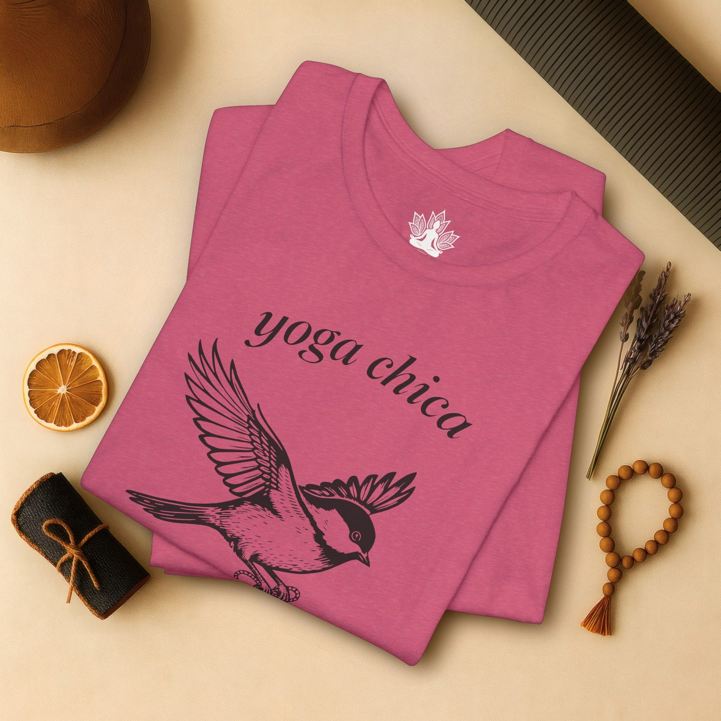 Yoga Chica Chickadee Tee
