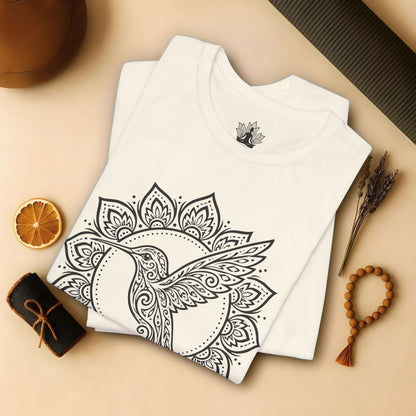 Hummingbird & Mandala Tee