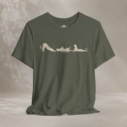 Cheetah Savanna Flow Tee
