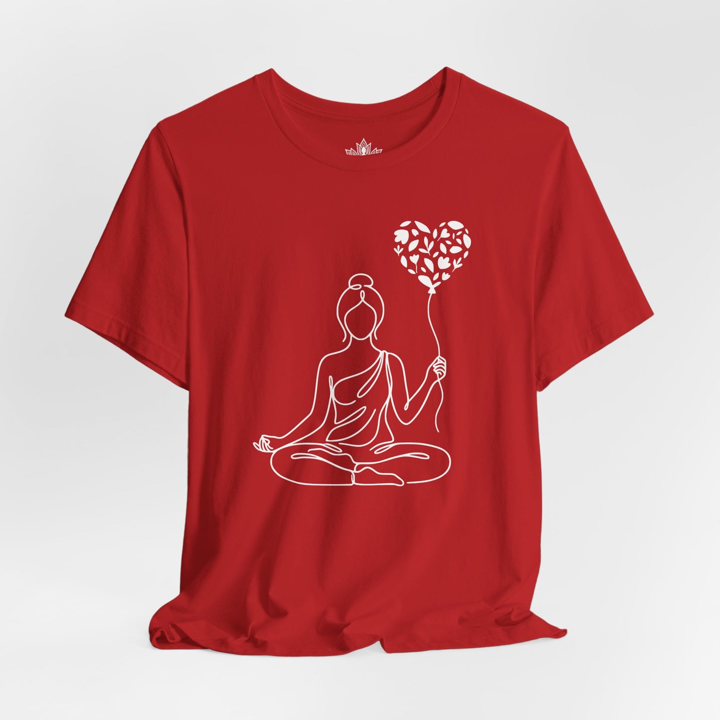 Mindful Love Yogini – Valentine Yoga Tee