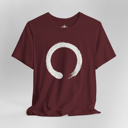 Zen Enso Circle – Minimalist Mindfulness Tee