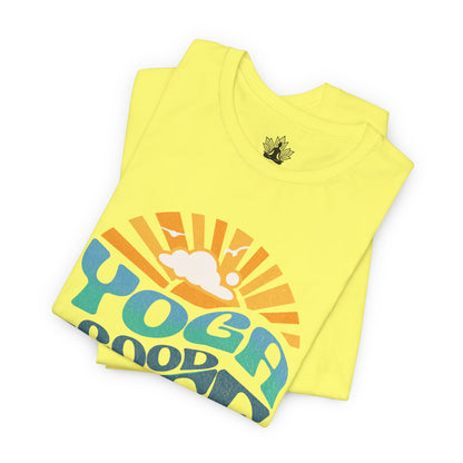 Yoga = Good Life - Happy Vintage Men Tee