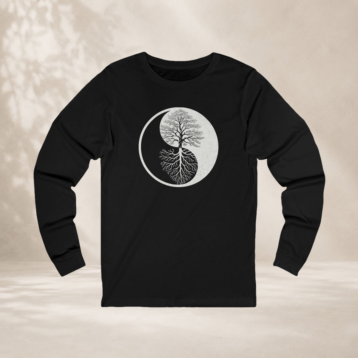 Yin Yang Tree Of Life Long Sleeve Tee